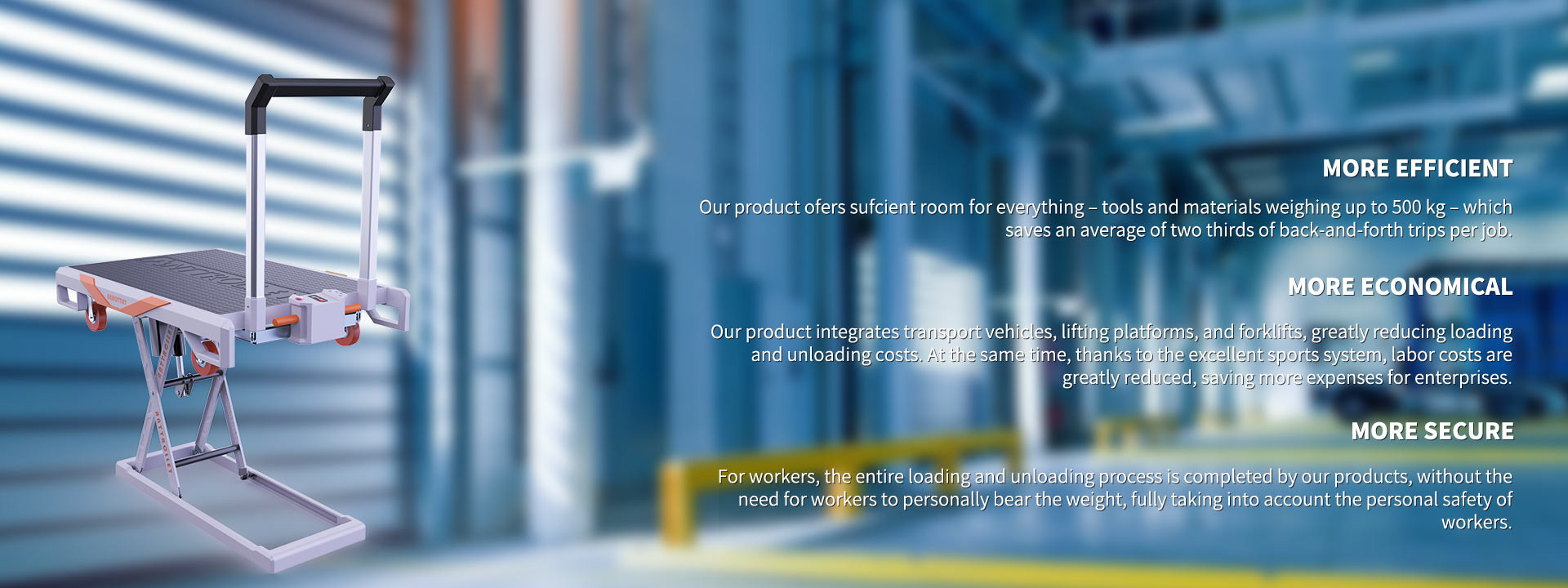 quality Platform Hydraulic Lift factory